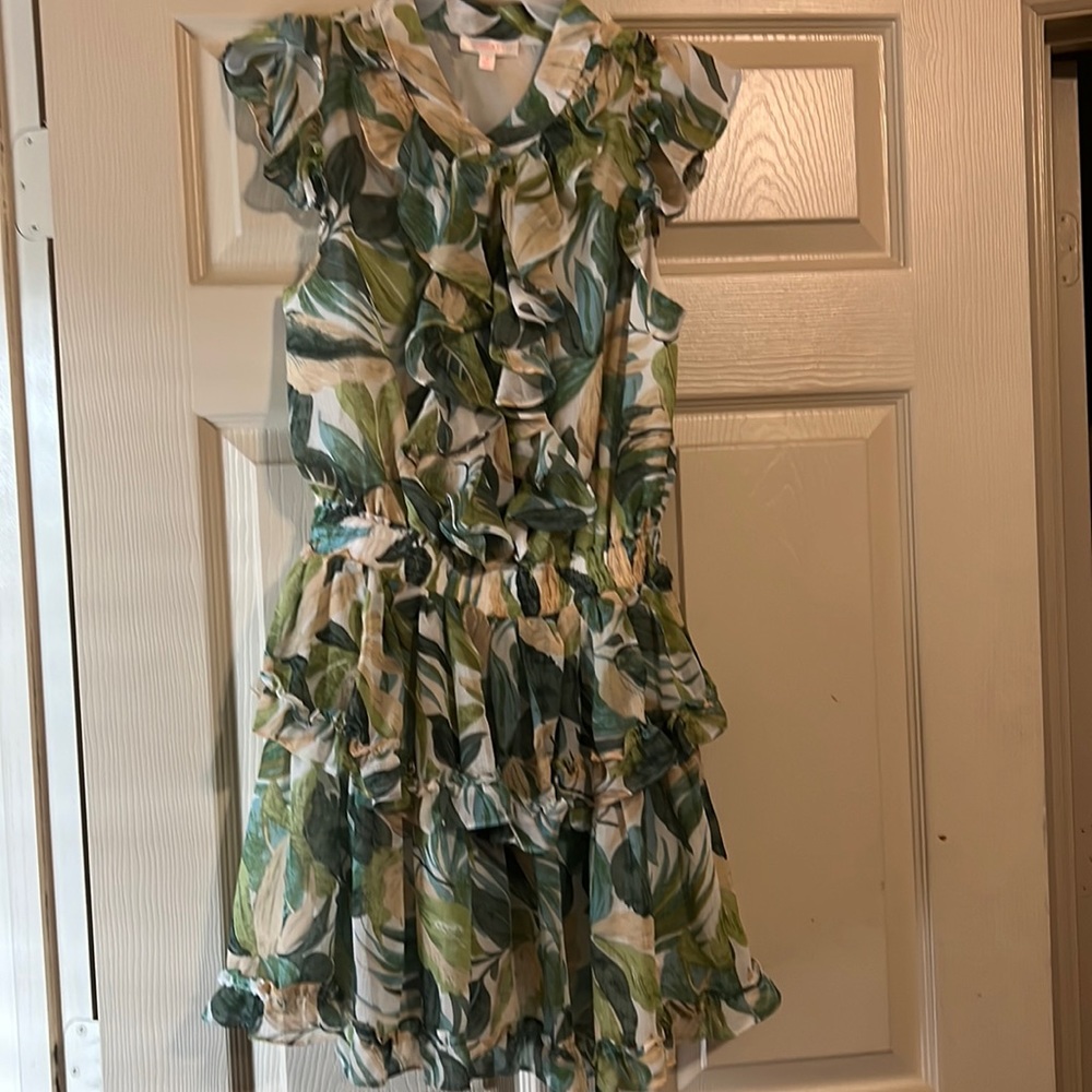 Luxxel ruffle dress